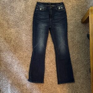 Judy Blue Women's Dark Blue Boot Cut Jeans